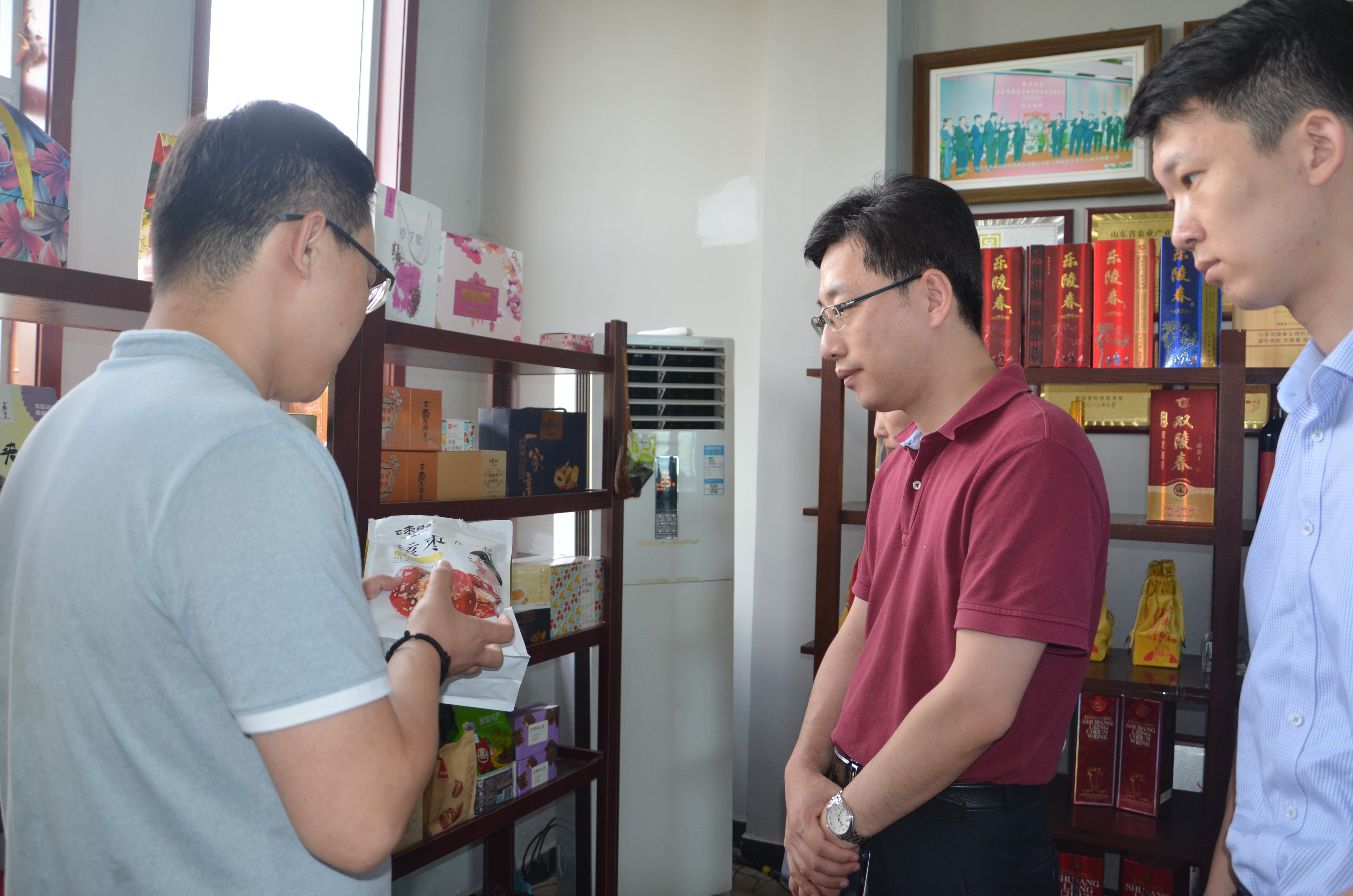 山东省科技厅专家组莅临金年会（金字招牌,信誉至上）旗下百枣纲目考察项目